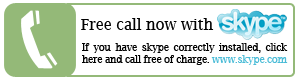 Chiamaci gratis con SKYPE